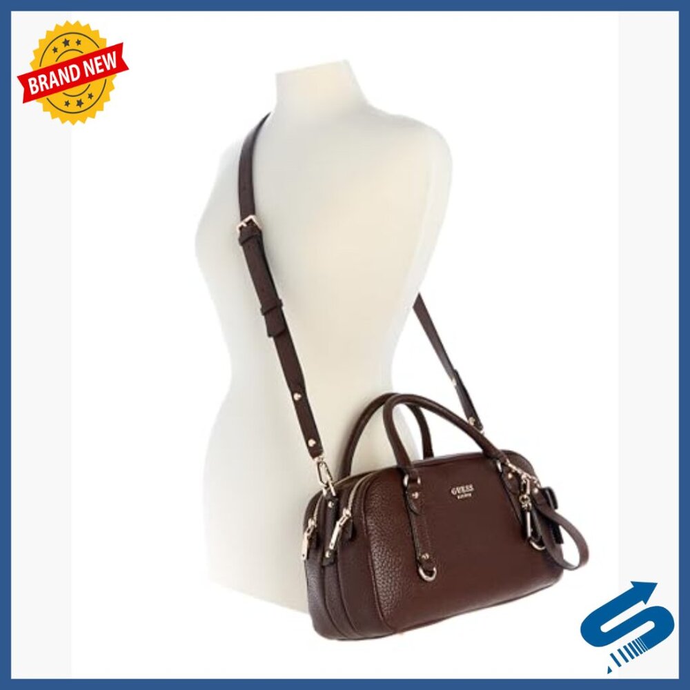 Rectangular Satchel With Detachable Crossbody Str… - image 2